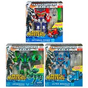 Transformers Prime Beast Hunter Voyager Figures Wave 3 Case